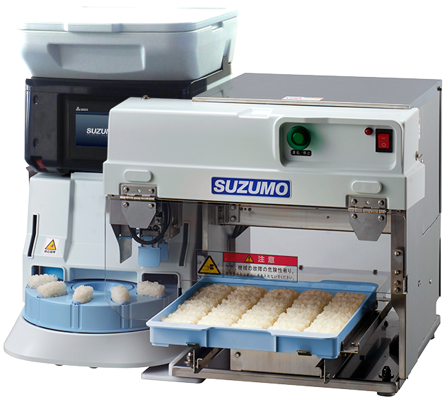 Compact Sushi Machine with Transfer Unit
