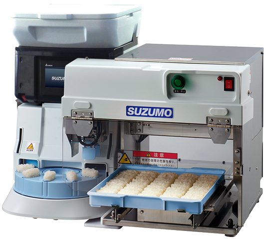 Compact Sushi Machine with Transfer Unit